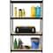 Lorell Narrow Steel Shelving 48" Height x 30" Width x 12" Depth 66963 - alternate 4